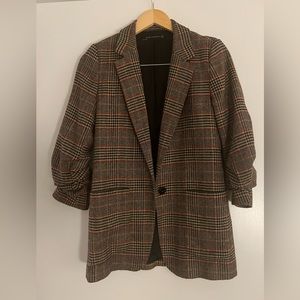 Beautiful plaid blazer from Zara